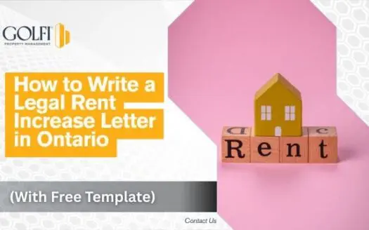 rent increase letter ontario